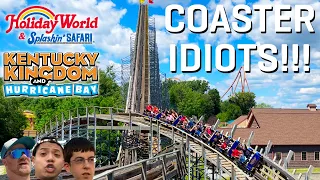 Coaster Idiots Go to Holiday World & Kentucky Kingdom!! (June 2021) - Last Day of Insane Road Trip!