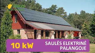 Saulės elektrinės montavimas Palangoje | Kodėl prie jūros greitesnis atsipirkimas?