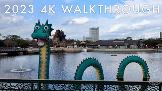 Disney Springs 2023 Complete Walking Tour in 4K | Walt Disney World Shopping Florida February 2023