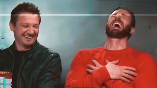 chris evans' laugh aka left boob grab // dissolve