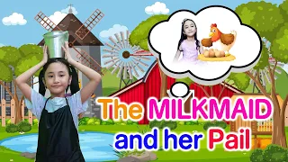 The Milkmaid and Her Pail | English Stories for kids #shortstory #storytelling