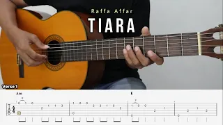 Tiara - Raffa Affar - Fingerstyle Guitar Tutorial + TAB & Lyrics