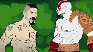 БОЙКА vs КРАТОС (God of War) / Реакция на видео Мультихайп