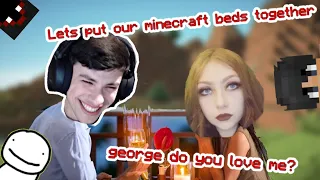 Georgenotfound and Minx go on a date (cutest moments)