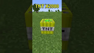 Mini TNT VS 10,000 TNT Minecraft