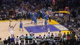 2009  NBA  Finallerinde  Kobe Bryant'a  Hidayet Türkoğlu'ndan  blok