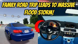 Greenville, Wisc Roblox l Realistic Family Road Trip FLOOD STORM Special Roleplay
