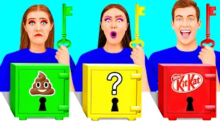Solve the Mystery Challenge of 1000 Keys | Food Battle by TeenTeam Challenge