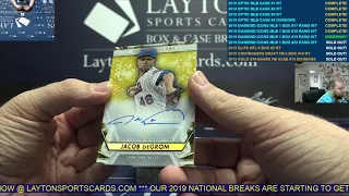 2019 Topps Diamond Icons Baseball Hobby 1 Box Break #19