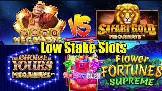 Return Of Kong Megaways  vs  Safari Gold Megaways + Sugar Rush & Much More