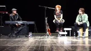 Lindsey Stirling Q&A - Russia - Moscow - Crocus City Hall - 30.09.2014