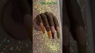 Autumn Nails | How To Acrylic Application￼ ￼