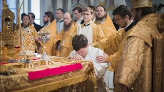 Хиротония во диакона чтеца Алексия Луковкина / The ordination Alexiy Lukovkin to the Holy Diaconate