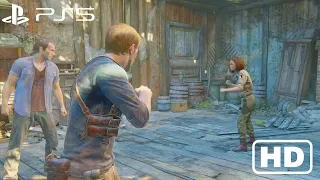 Uncharted 4 Nathan And Sam Drake Vs Nadine Boss Fight Scene - 1080P 60FPS