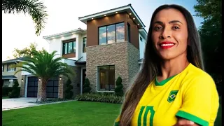 Conheça a mansão luxuosa da jogadora Marta!!