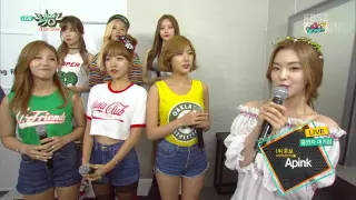 [150731] APINK - INTERVIEW @ KBS Music Bank [1080P]