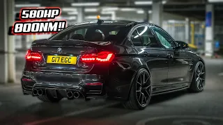 POV NIGHT DRIVE IN A 580BHP BMW M3!!