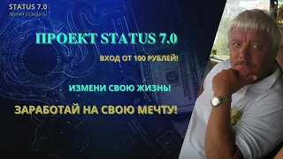 Заработок в интернете  Как заработать много в 2021 году  Status 7 0    маркетинг для новичков