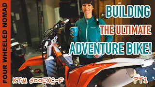 Building the Ultimate Adventure Bike – Adventurizing our KTM 500 EXC-Fs into Globe-trotting Beasts!