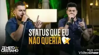 Zé Neto e Cristiano   Status Que Eu Não Queria   Acústico Lançamento Março 2018