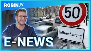 E-News: EU verschärft CO2 Werte, Maingau Preisänderung, Audi e-tron verzögert sich