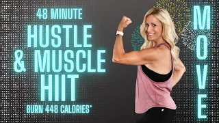 48 Minutes Cardio & Strength HIIT | NO REPEAT WORKOUT | Burn 448 Calories*🔥