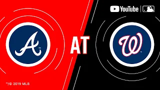 Braves at Nationals 9/13/19 | MLB Game of the Week Live on YouTube