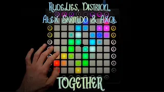 RudeLies, Distrion, Alex Skrindo & Axol - Together || Launchpad Pro Cover [R0ad!e collab]