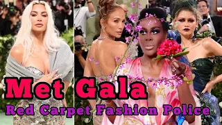THE 2024 MET GALA FASHION ROAST | THE BEST AND THE WORST ON THE RED CARPET! I HAD NO WORDS! 👀