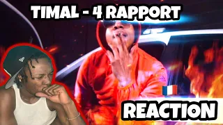 AMERICAN REACTS TO FRENCH RAP! Timal 4 rapport Engilsh Subtiles