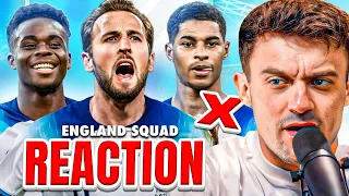 REACTING TO THE ENGLAND EURO 2024 SQUAD