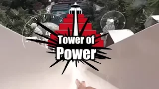 360º VIDEO: Tower of Power | Siam Park  [Extreme Waterslide]