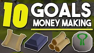 Top 10 Goals For Money Making on Mid Level Accounts - Money Making Methods For Mid Levels! [OSRS]