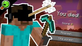 Minecraft in VR is absolutely traumatizing...