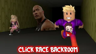 Backroom Canavarlarından Süper Hız Yaparak Kaçtık | Roblox Backroom Race