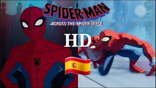 Spectacular Spider-Man TODAS LAS ESCENAS QUE APARECE HD Castellano|Spider-Man Across the SpiderVerse