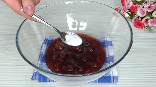 Stir the JAM with baking SODA and you will be delighted! Simple and delicious!