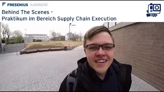 Behind The Scenes - Praktikum im Bereich Supply Chain Execution