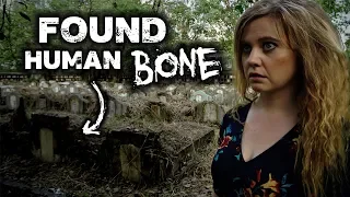 HUMAN BONE FOUND in World's Weirdest Cemetery | Bangkok, Thailand