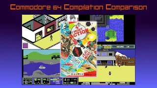 Commodore 64 Compilation Comparison: 4 Most Action (1991)