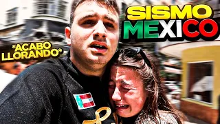 SUFRIMOS el SISMO en MÉXICO de 7.7 por PRIMERA VEZ 😭🇲🇽 **acabo llorando**