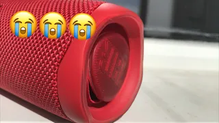 😭RIPPED PASSIVE RADIATOR😭 JBL FLIP 5(LFM 💯)