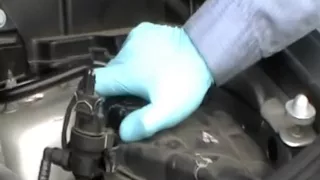 How to check the coolant level on a Mercedes Benz