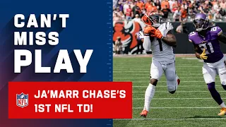 The Vibes Are Absolutely Immaculate: Ja'Marr Chase's 1st NFL TD Catch