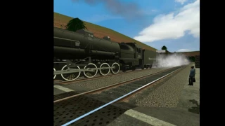 Gmod Trains- NCRR #300 Texas charges through the crossing