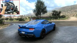 Ford Mustang GT 2024 - Forza Horizon 5 | Logitech G29 Steering Wheel Gameplay