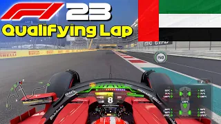 F1 23 - Let's Make Leclerc World Champion: Abu Dhabi Qualifying Lap