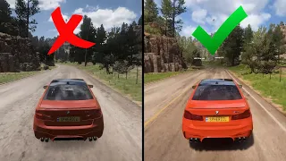 What does Forza Horizon 5 look like on LOWEST GRAPHICS SETTINGS!? - Side-By-Side Graphics Comparison