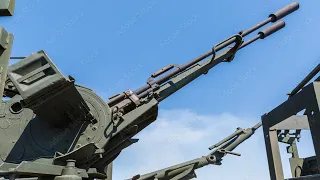 ZU-23 Anti Aircraft Gun #Shorts