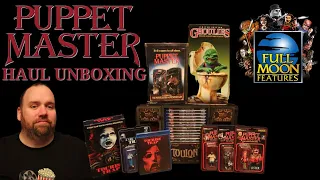FULL MOON PUPPET MASTER HAUL AND UNBOXING TOULON'S TRUNK AND GHOULIES